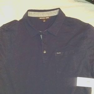 NWT! MICHAEL KORS DARK BLUE POLO